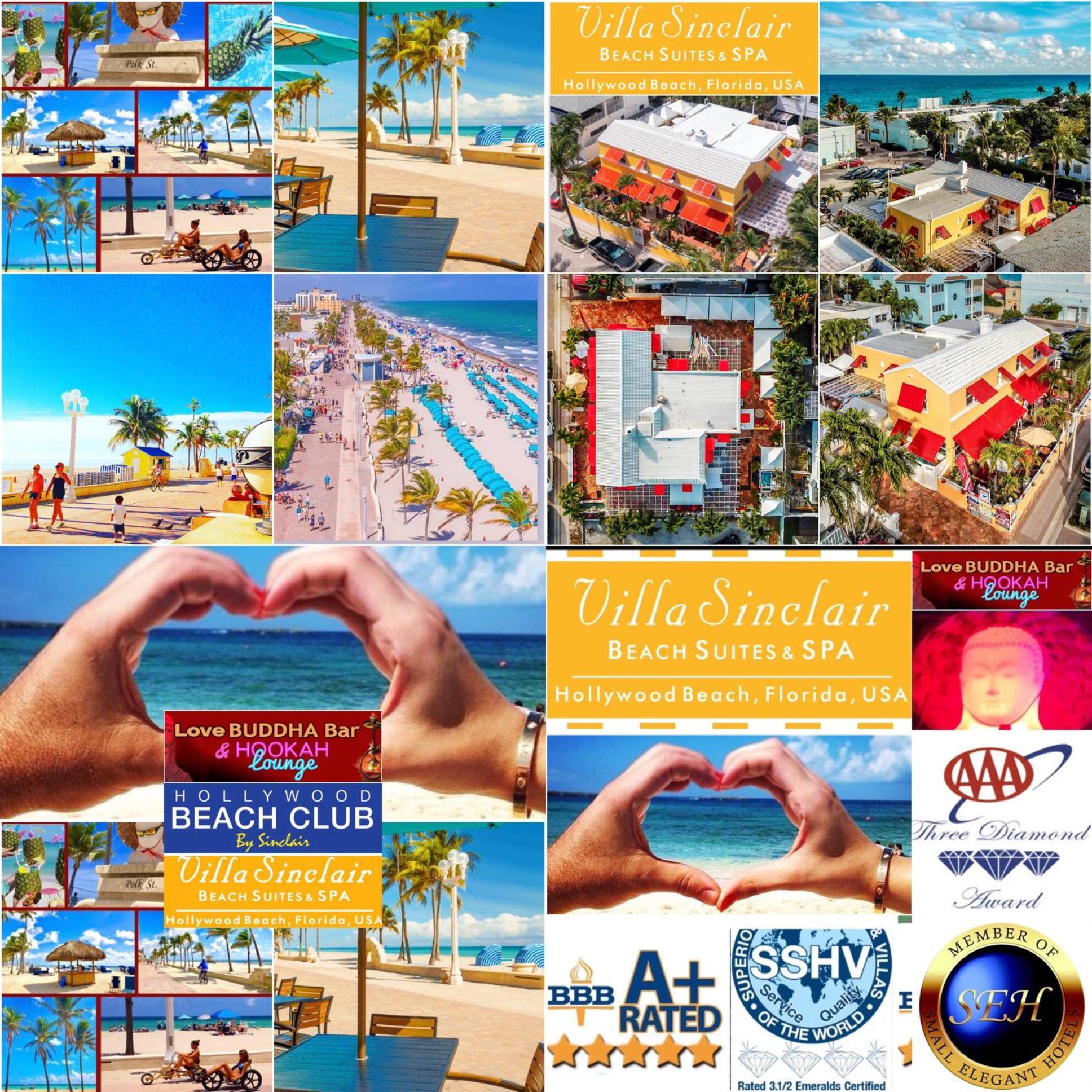 Villa Sinclair Beach Suites And Spa Χόλιγουντ Εξωτερικό φωτογραφία